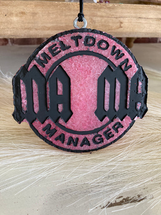 Meltdown Manager Mama Car Freshie