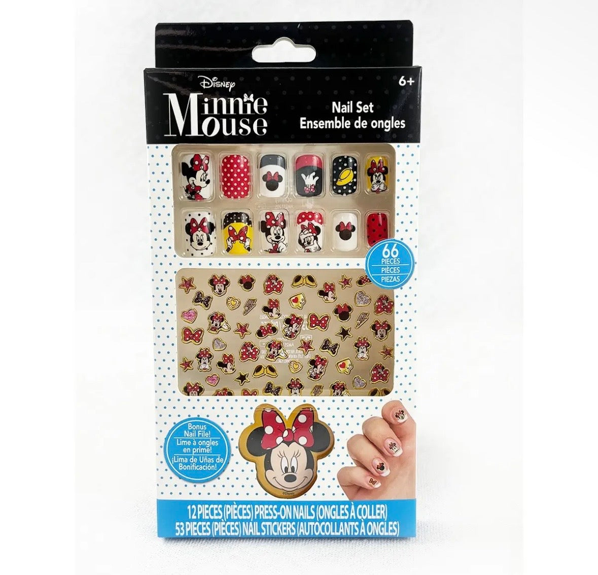 Mouse Press on Nails for kids