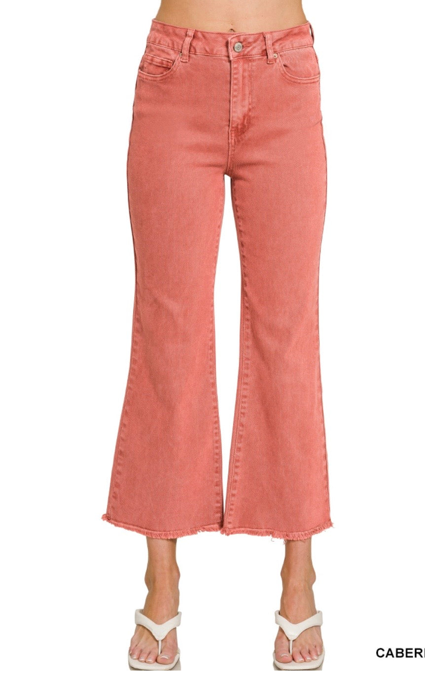 Zenana Cabernet Jeans