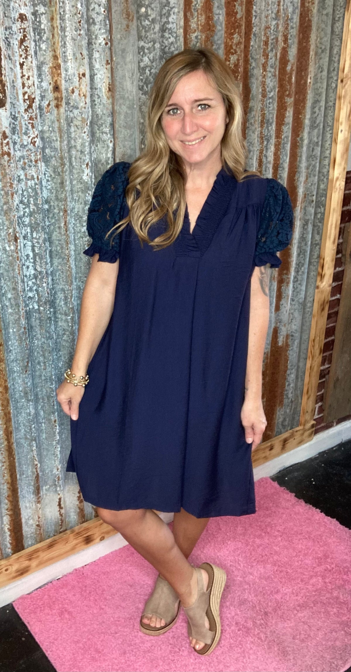 Navy Dress