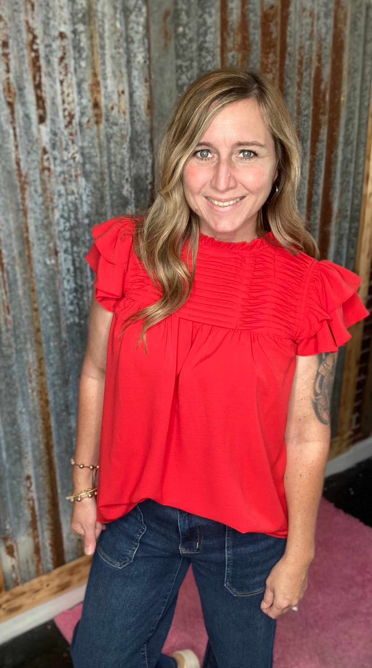 Red Blouse