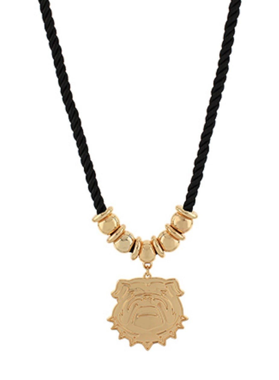 Gameday Football Theme Cord Necklace