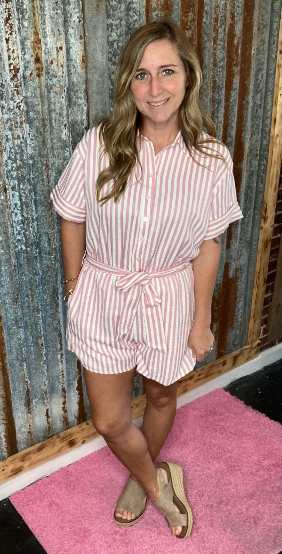 Pink Romper