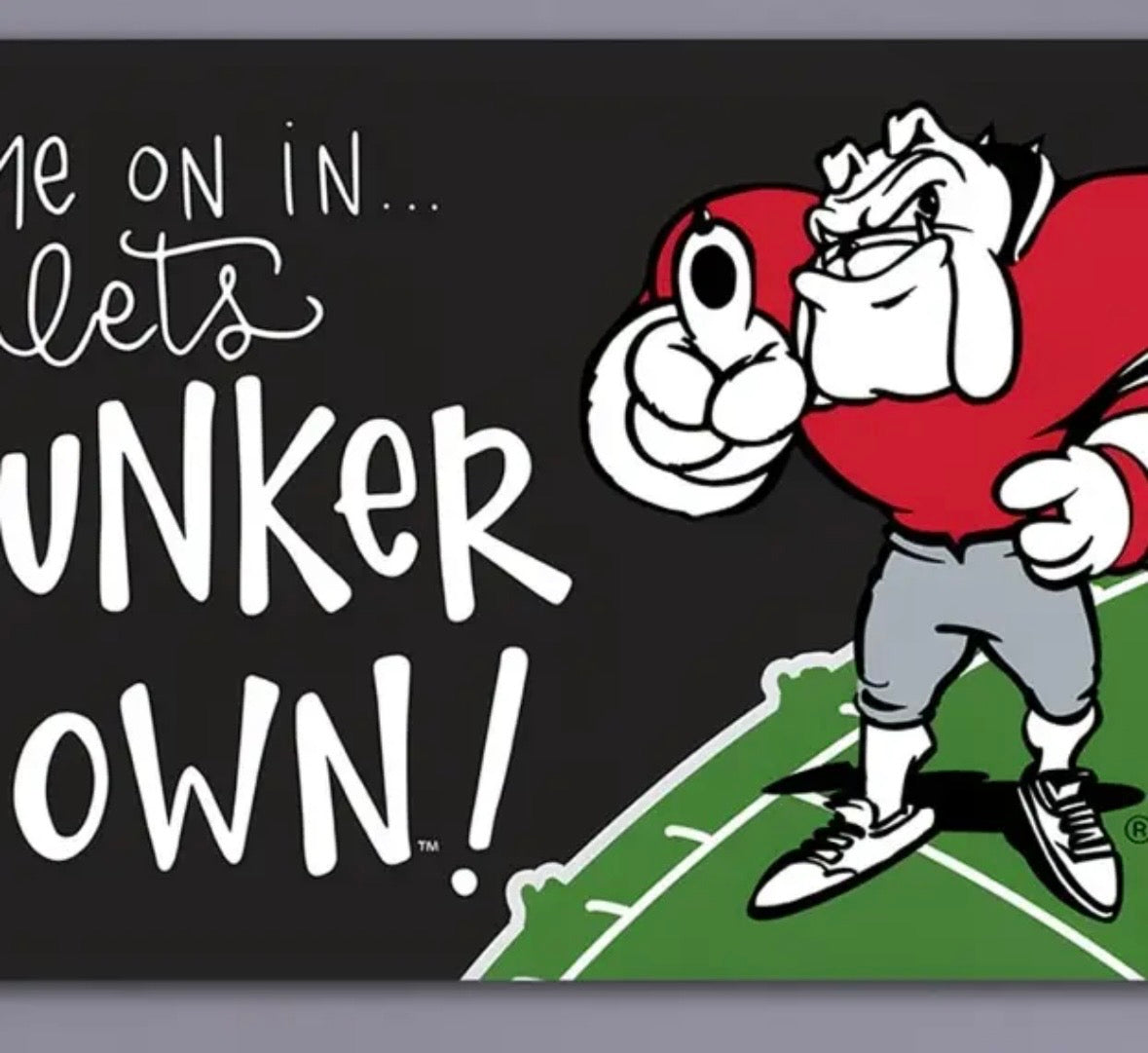 UGA Door Mat