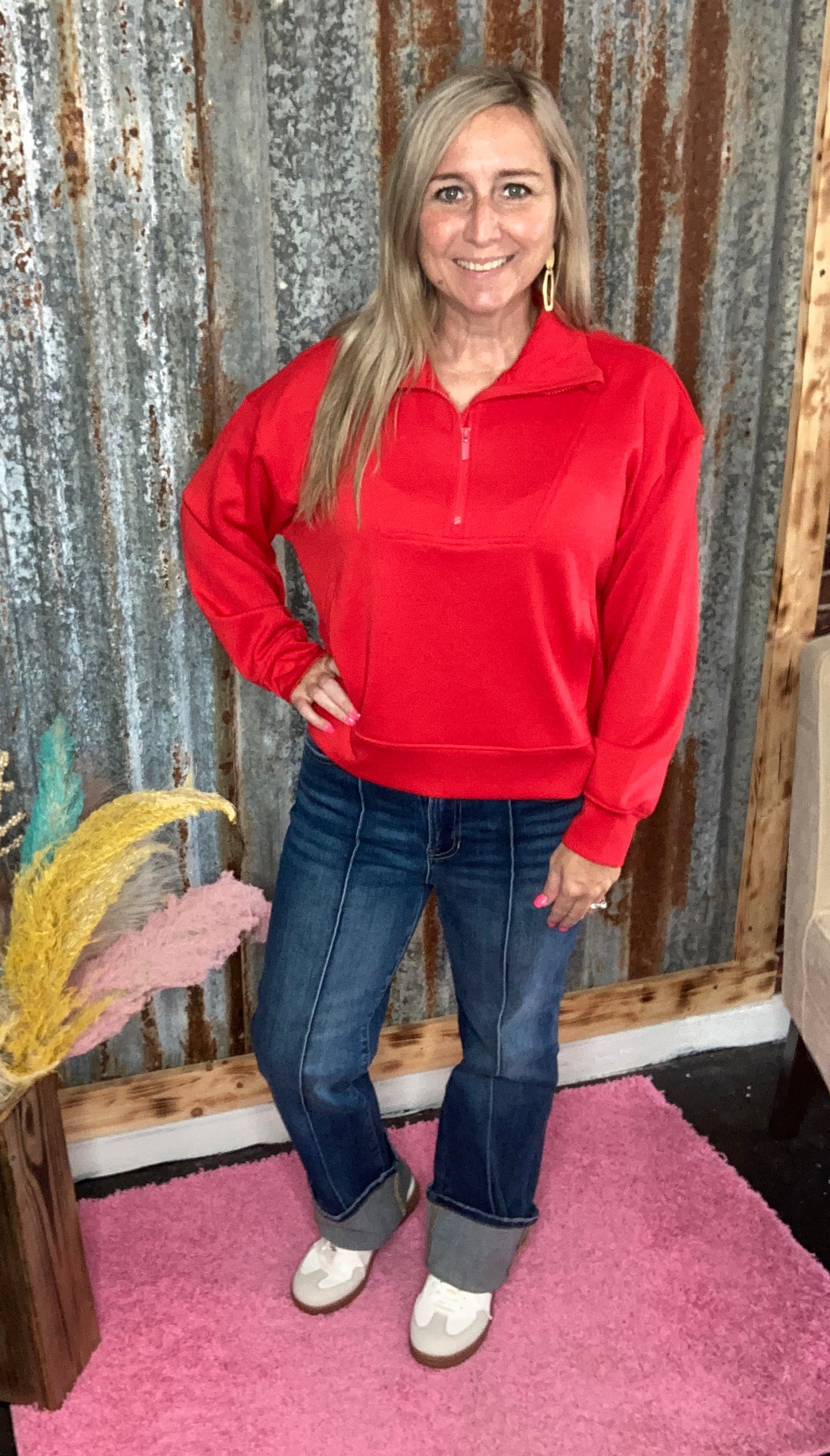 Ruby Half Zip Pullover