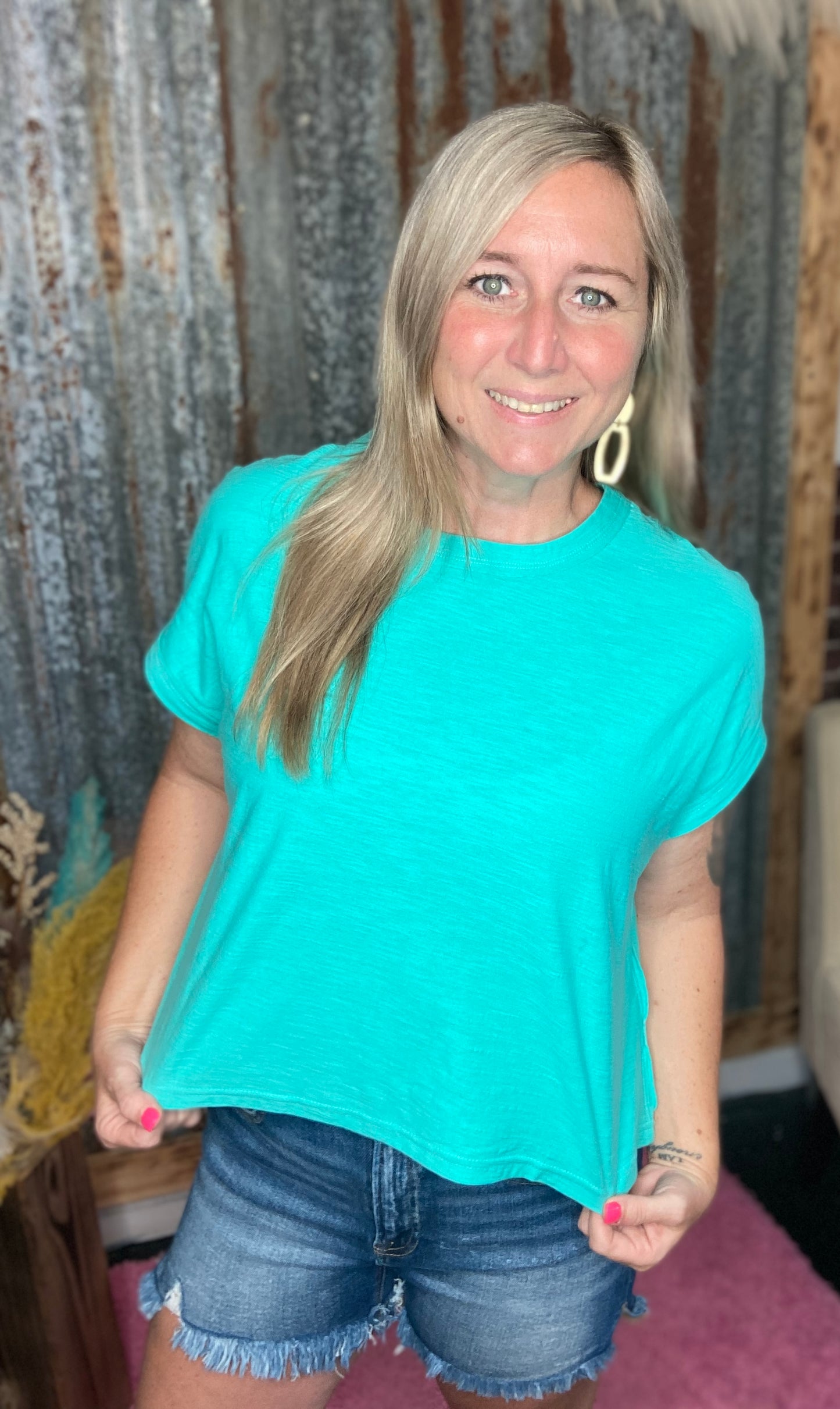 Mint Short Sleeve Tee