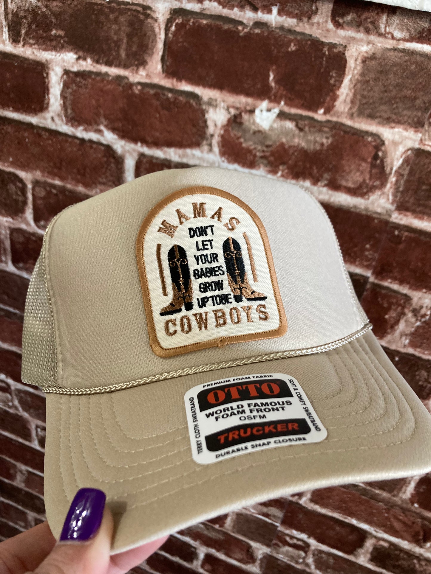 Mamas don’t let your babies grow up to be Cowboys