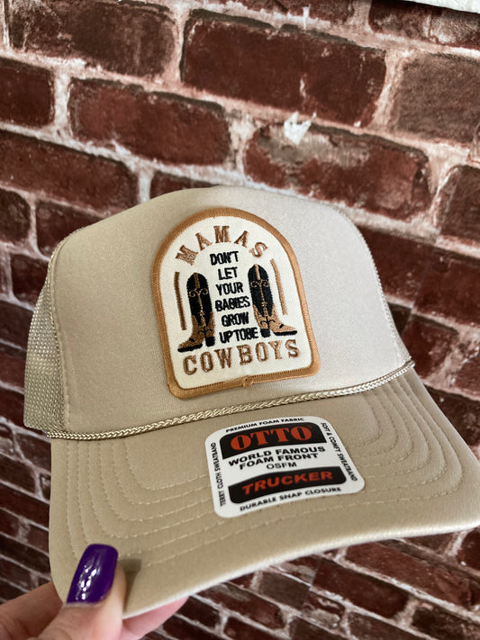 Mamas don’t let your babies grow up to be Cowboys