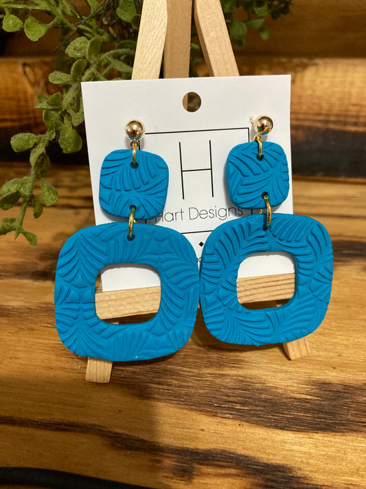 Blue Earrings