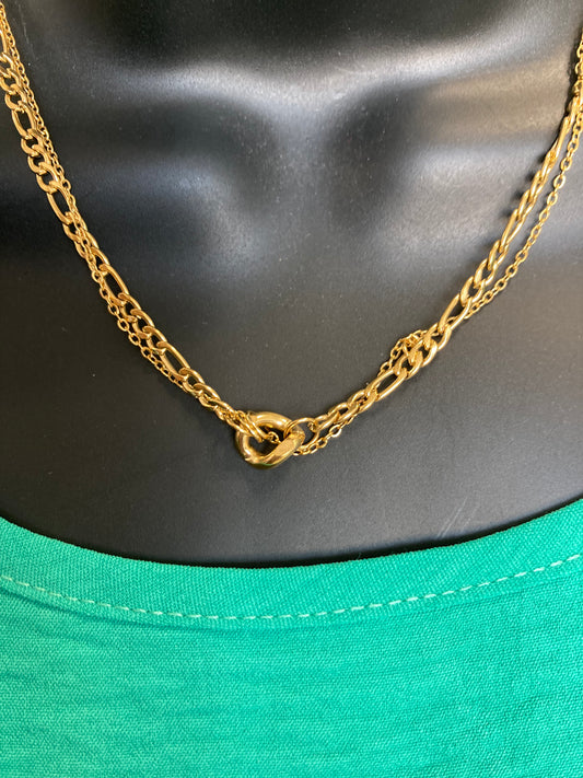 Gold necklace