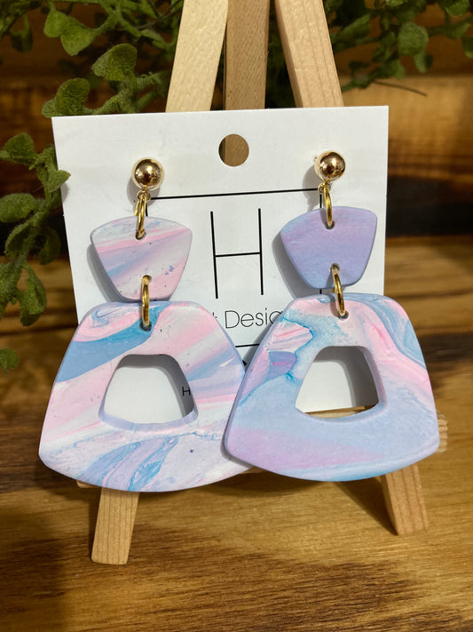 Pastel earrings