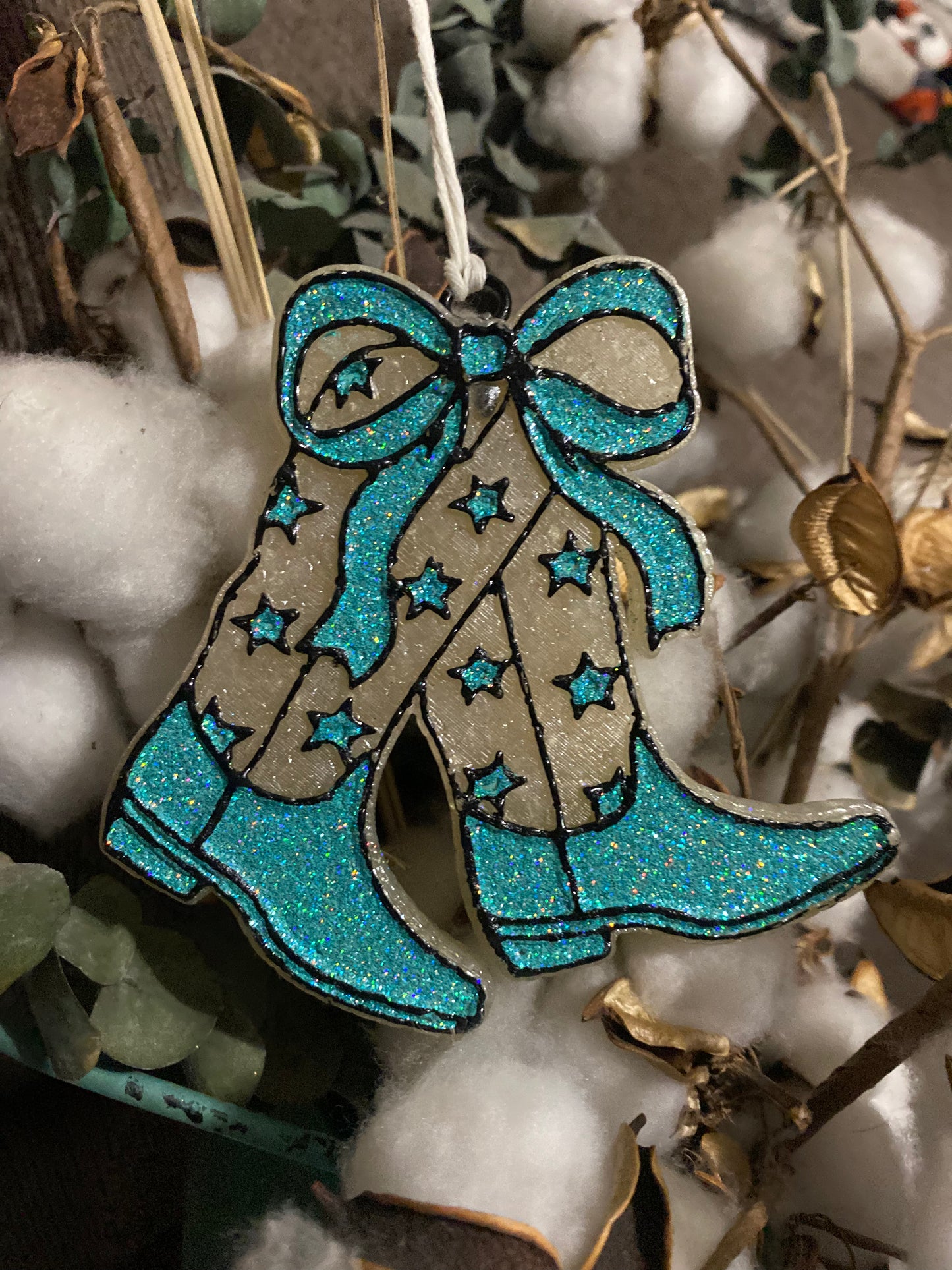 Blue Cowgirl Freshie