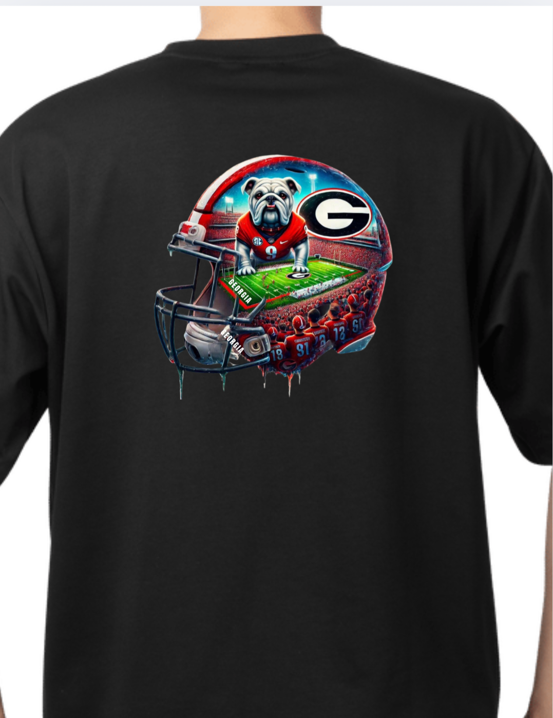 Bulldog Helmet Tee