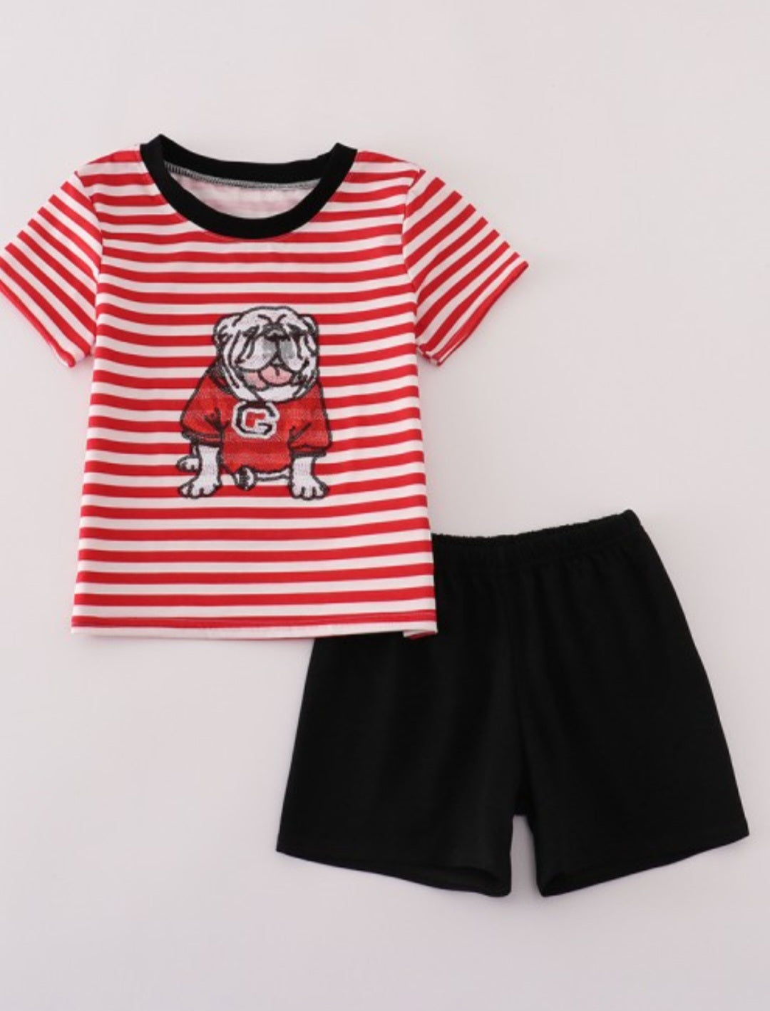 Georgia Sequin Bulldog Set
