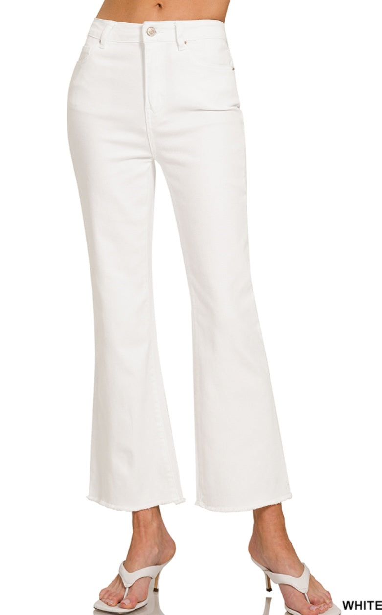 White High Waist Jeans