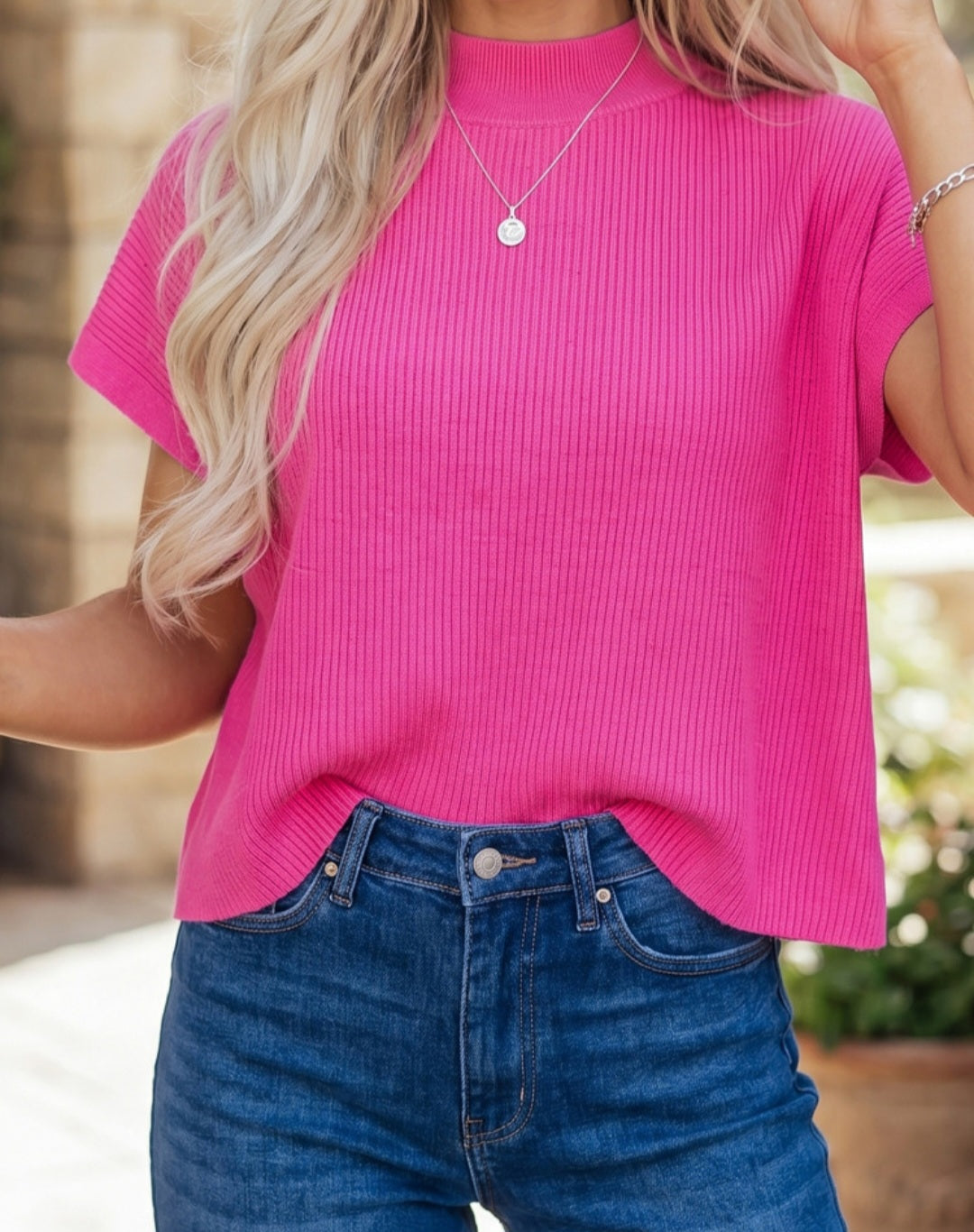 Pink Sweater