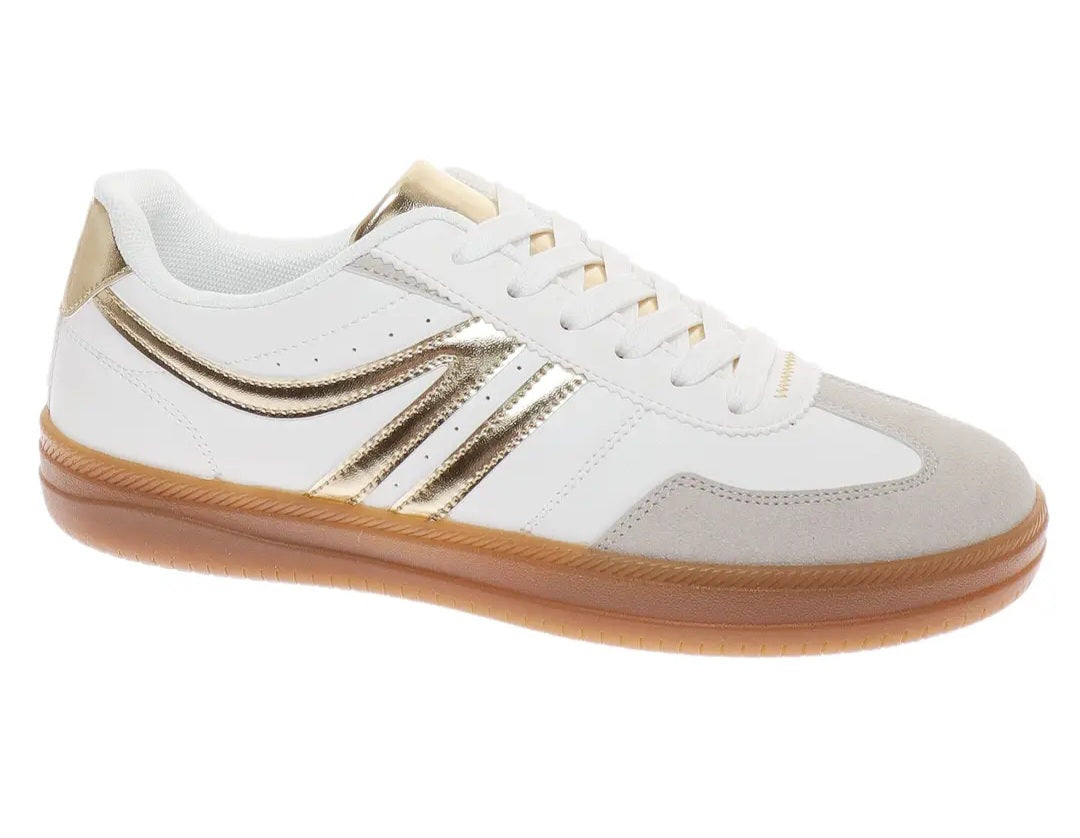 Gianna Gold Sneakers