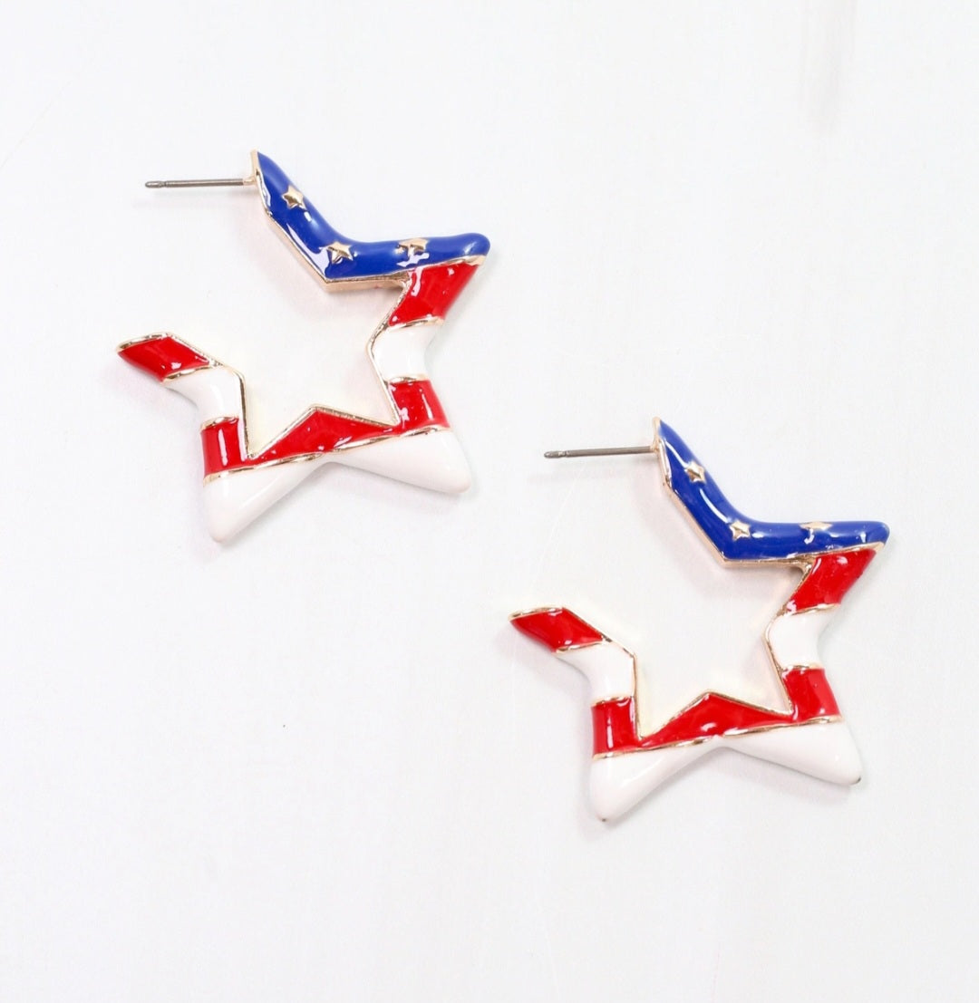 Let's Celebrate Star Earrings