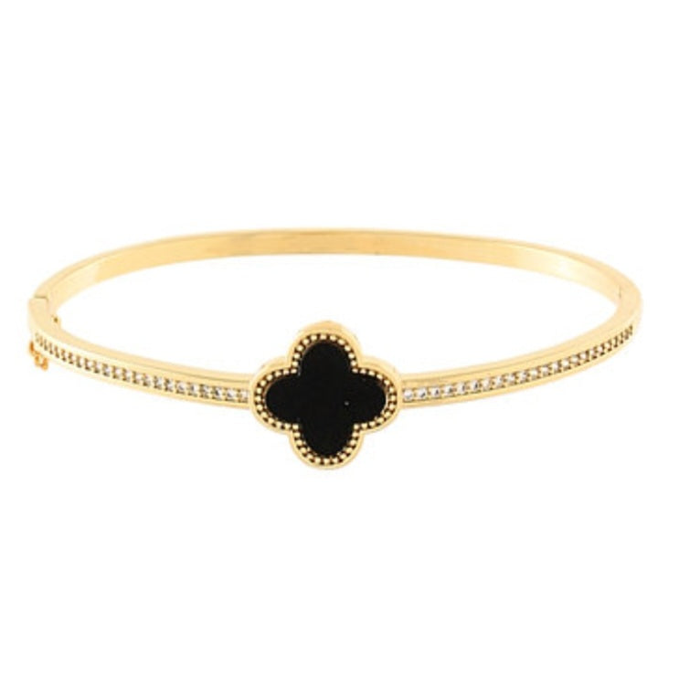 Clover Bangle Bracelet