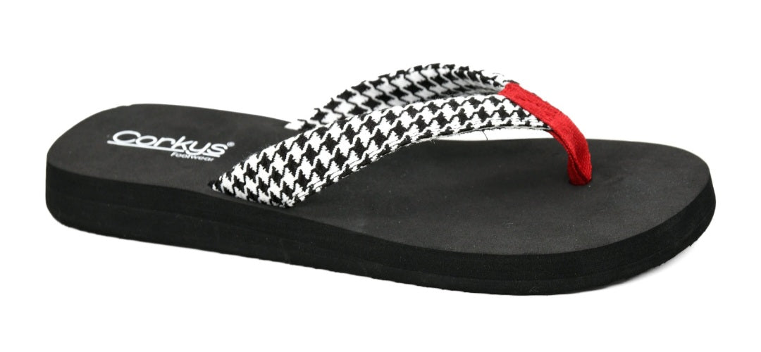Corkys Summer Plans Houndstooth