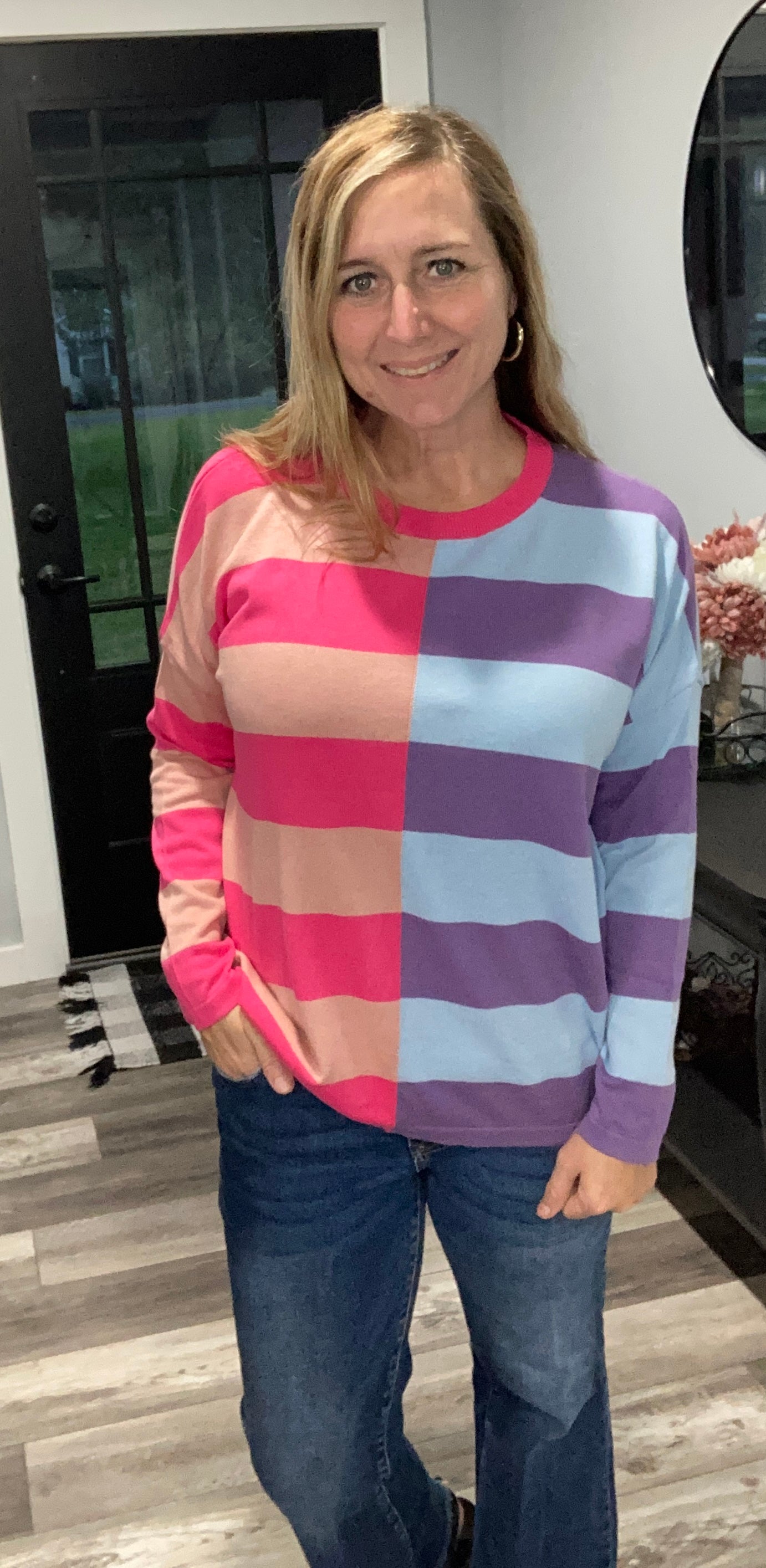 Purple/Blue Sweater