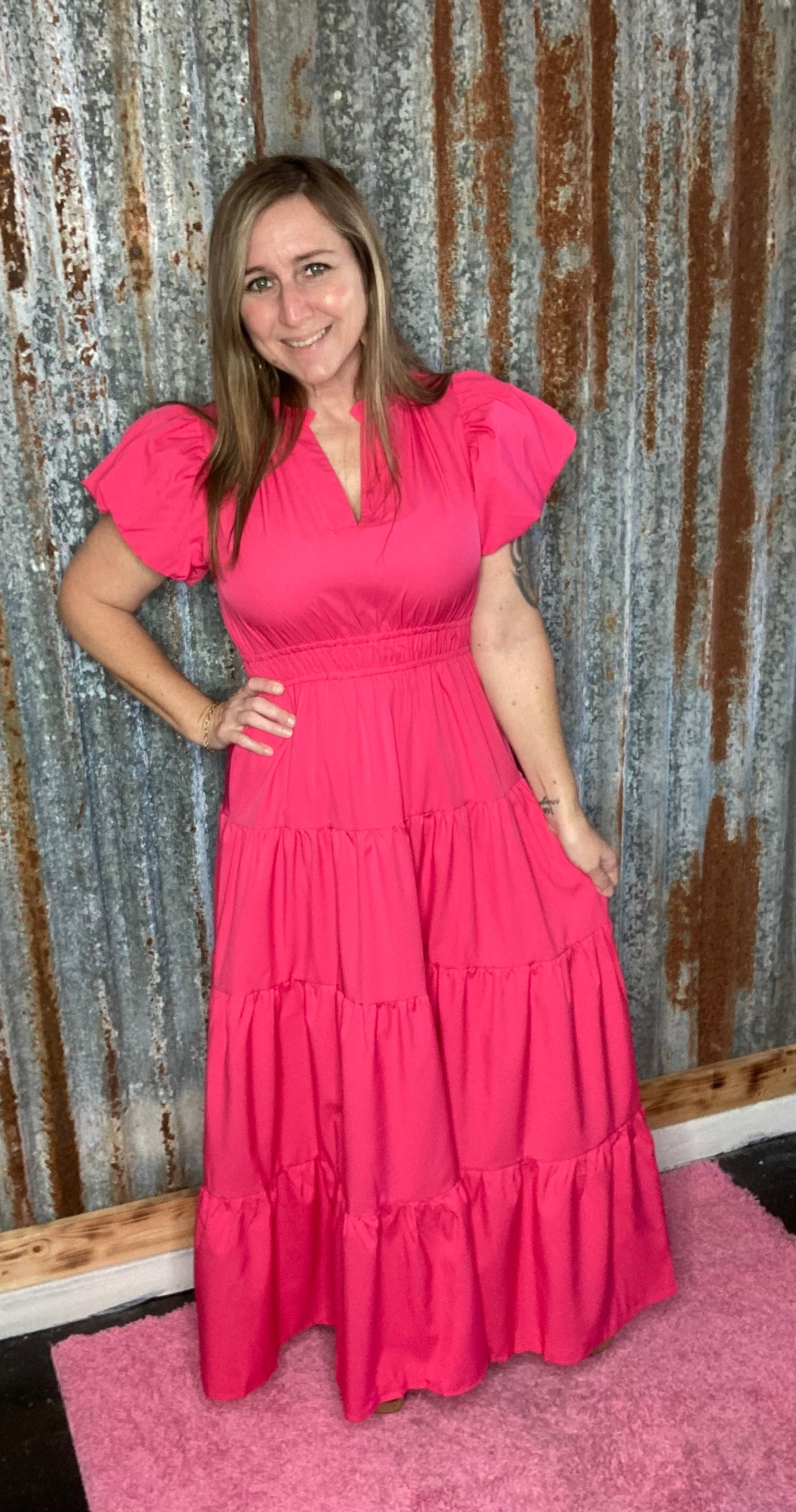 Pink Maxi Dress