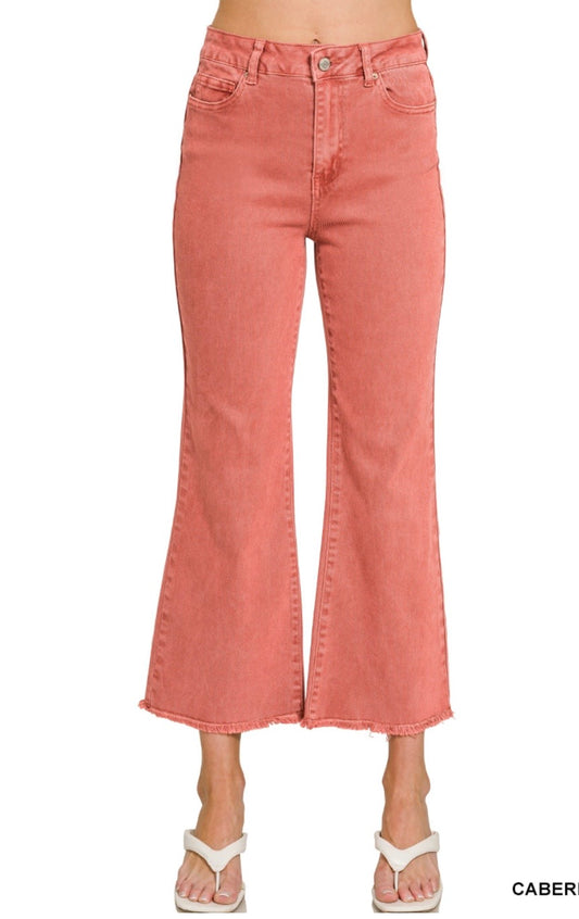 Zenana Cabernet Jeans