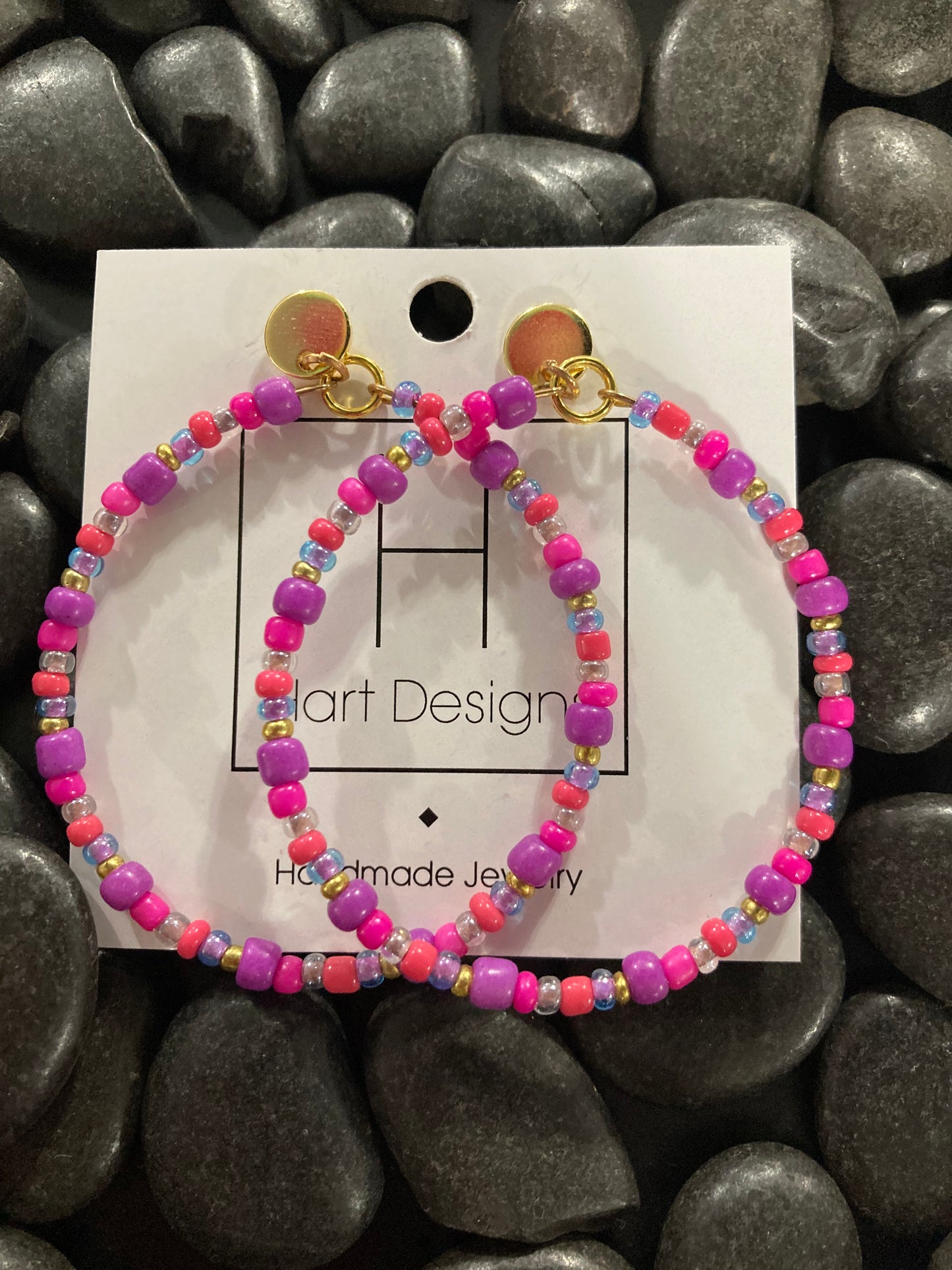 Sweet Candy Beaded Earrings