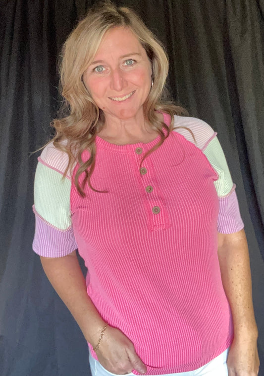 Colorblock Top