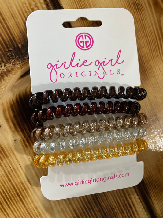 Glitter Hair Ties