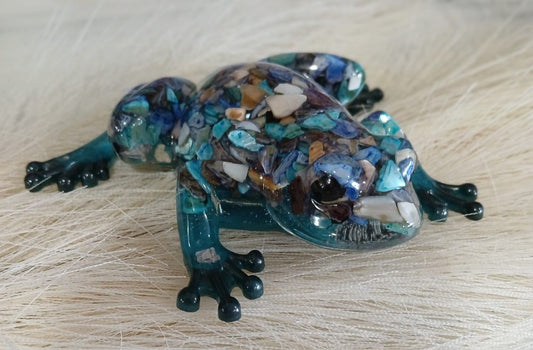 Turquoise Stoned Frog