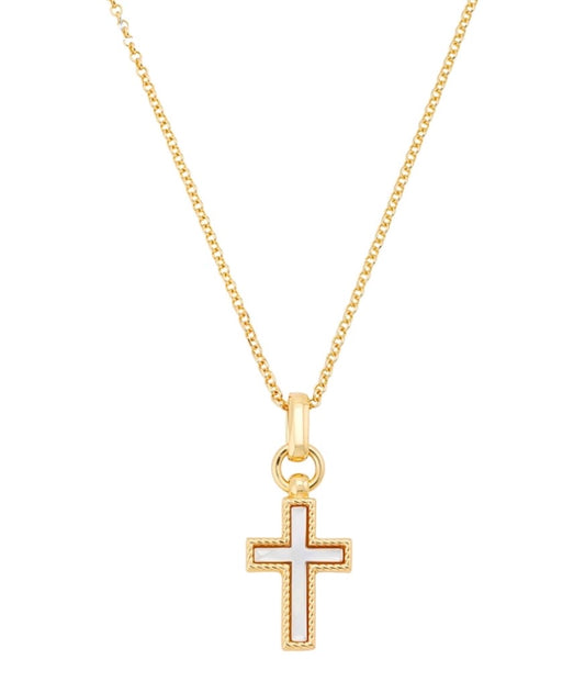 MOP Cross Necklace