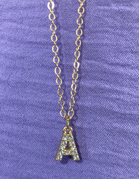 Initial necklace