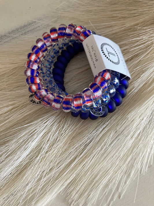 Large Fire-workin’ It hair tie