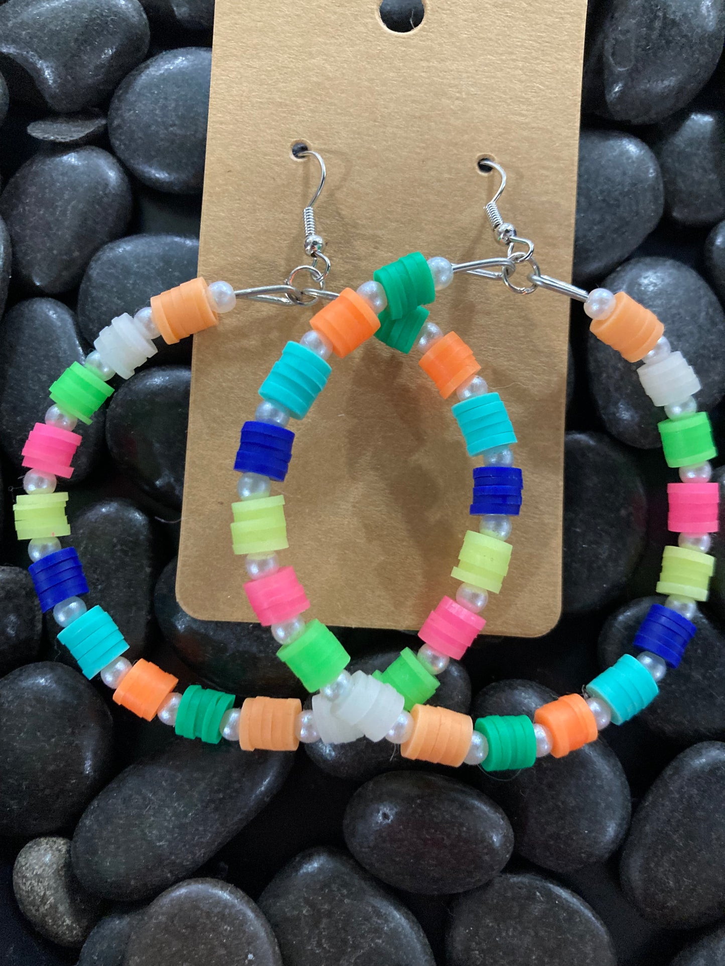 Multicolored Beaded Earrings