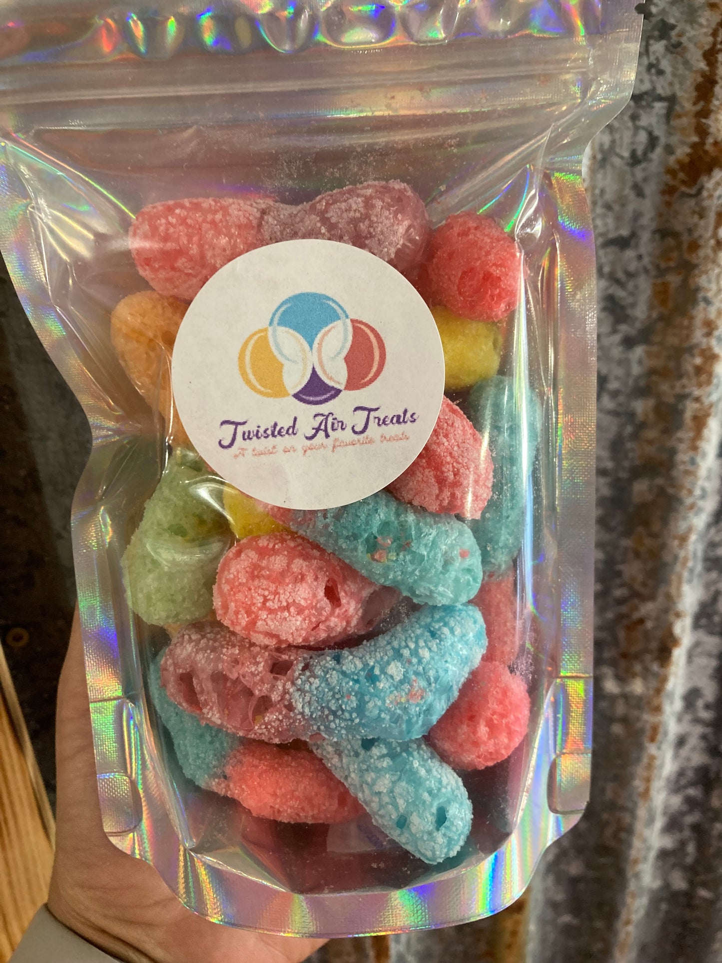 Freeze Dried Sour Gummy Worms