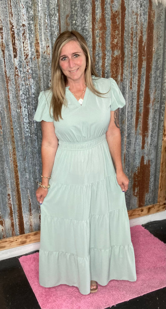 Puff Sleeve Dress