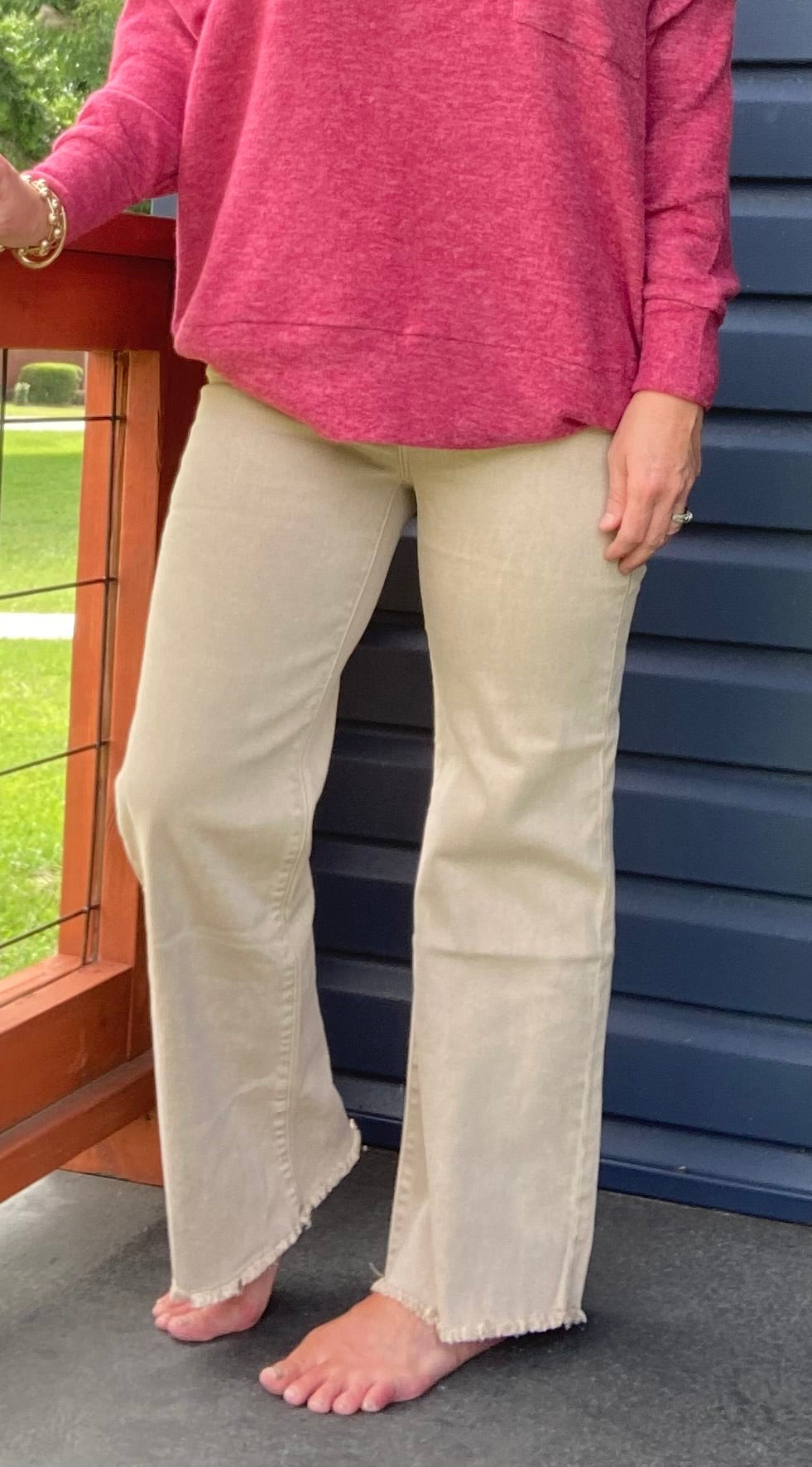 Zenana Ash Mocha Jeans