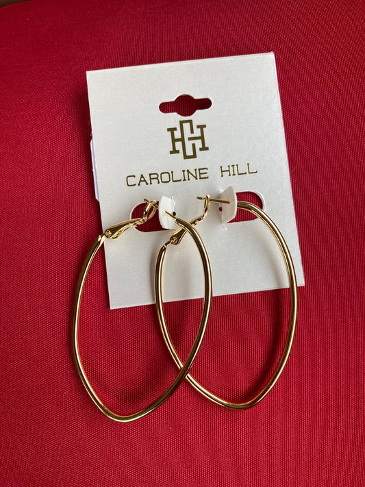 Daniella Oval Hoops