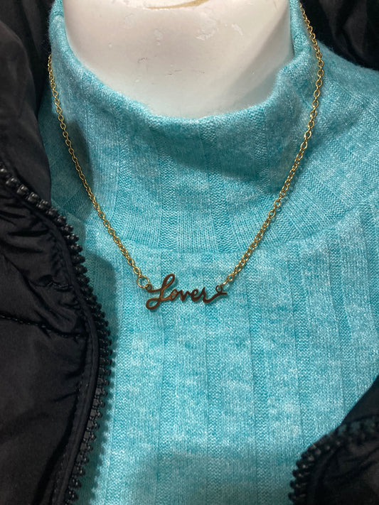 Gold Lover Necklace