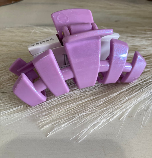 Medium Springtime Sparkle classic Hair clip