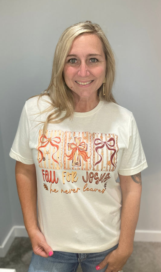 Fall for Jesus Tee