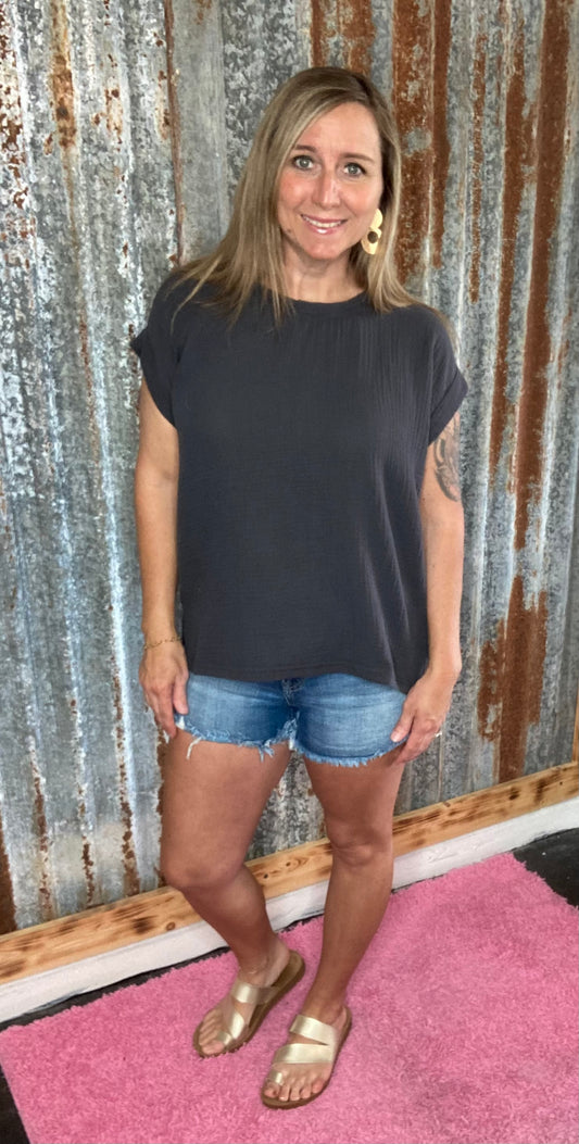 Ash Grey top