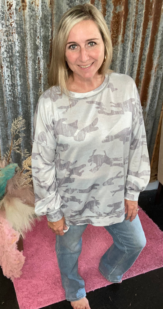 Camo Sweatshirt