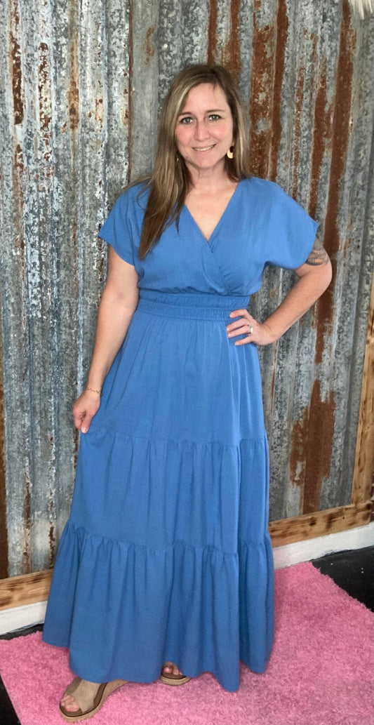 Blue Maxi Dress