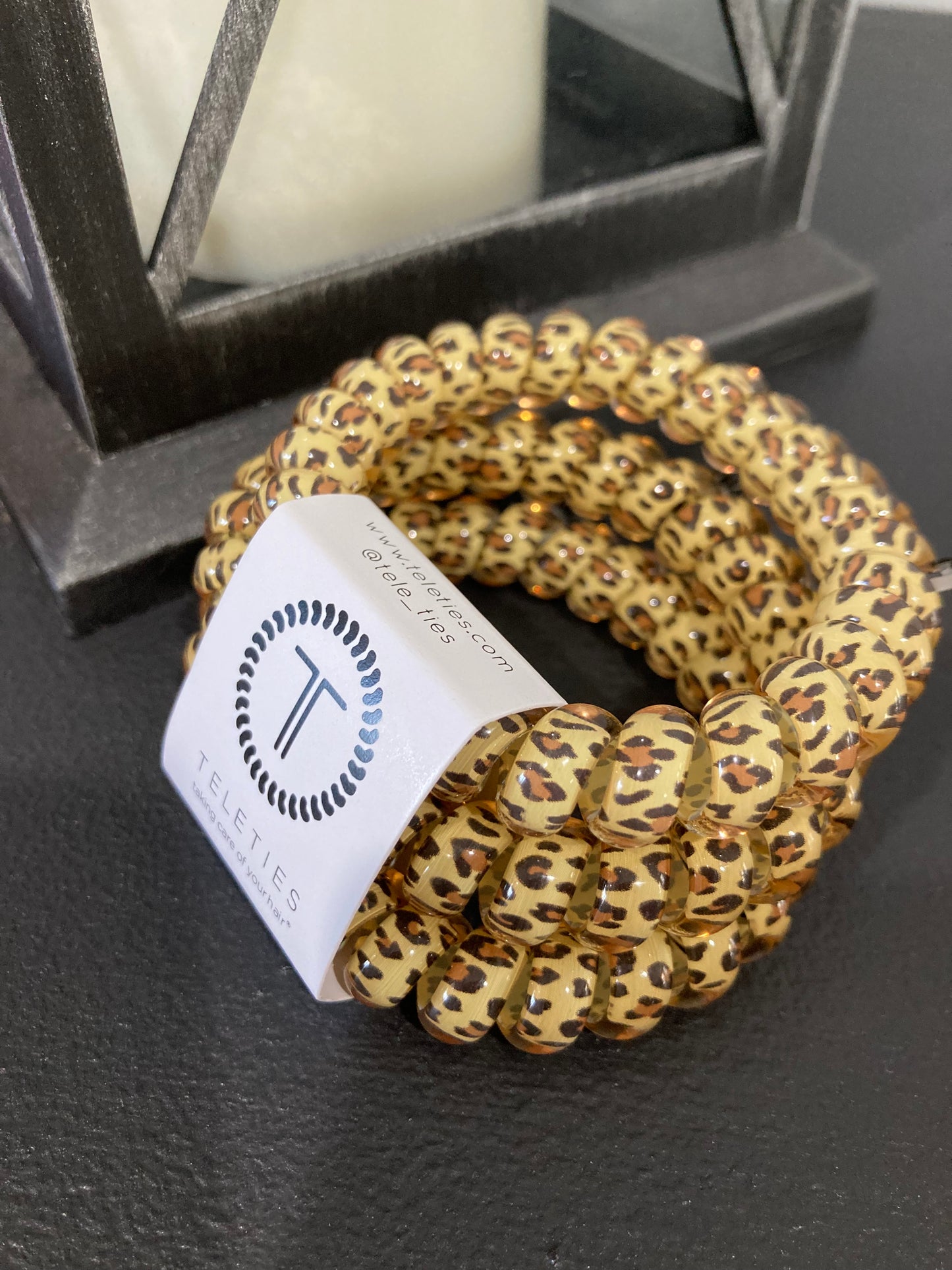Leopard large Hair Tie