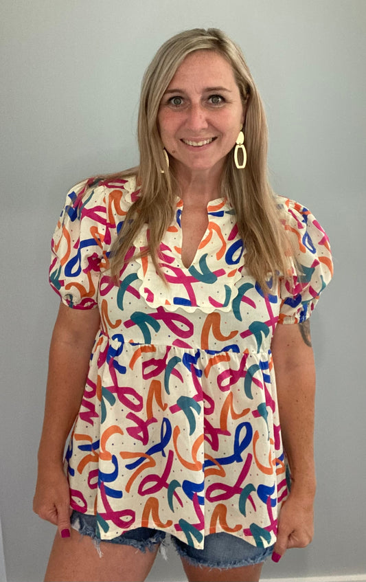 Confetti Fun Top