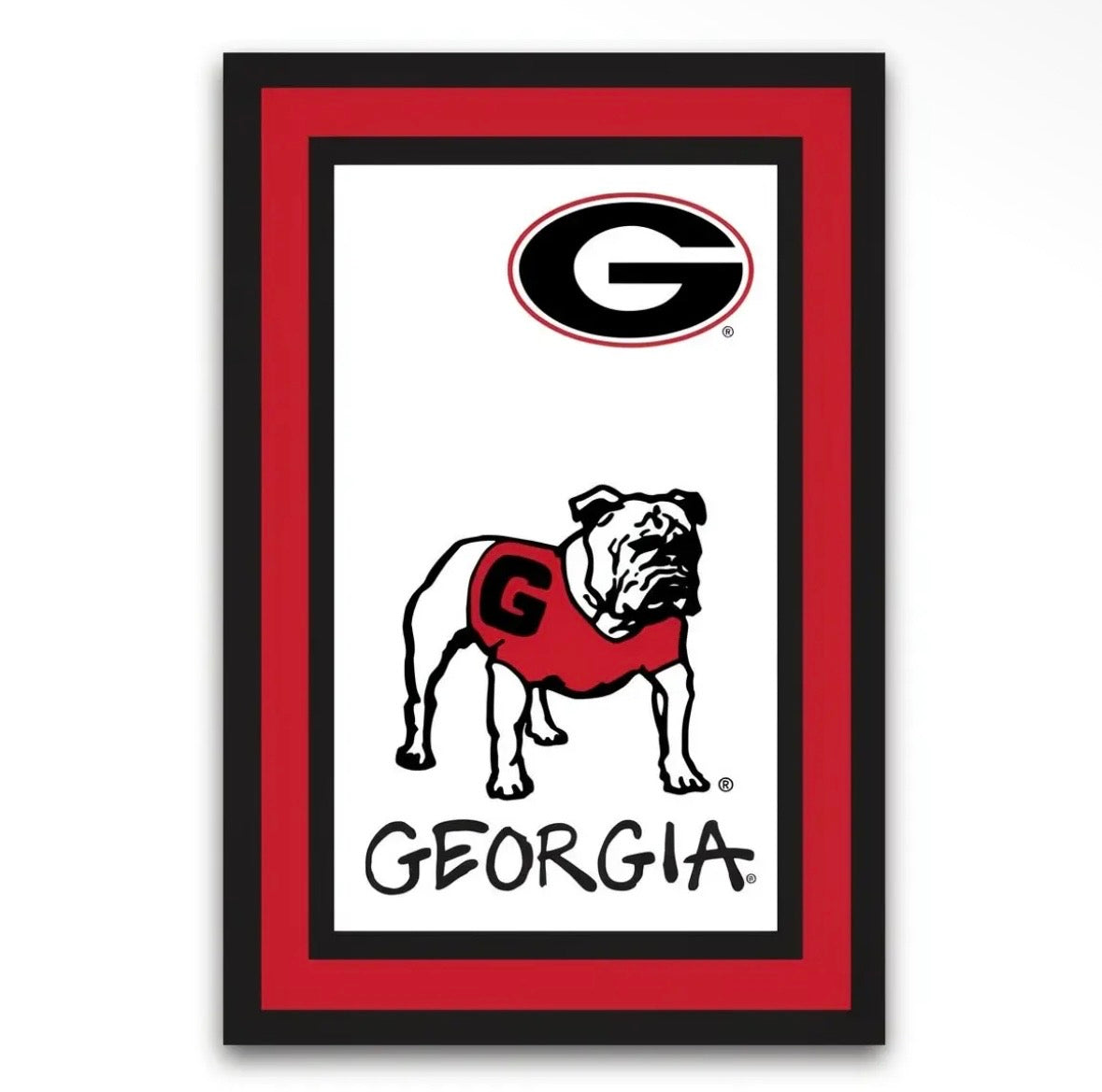 Ga Mascot Flag
