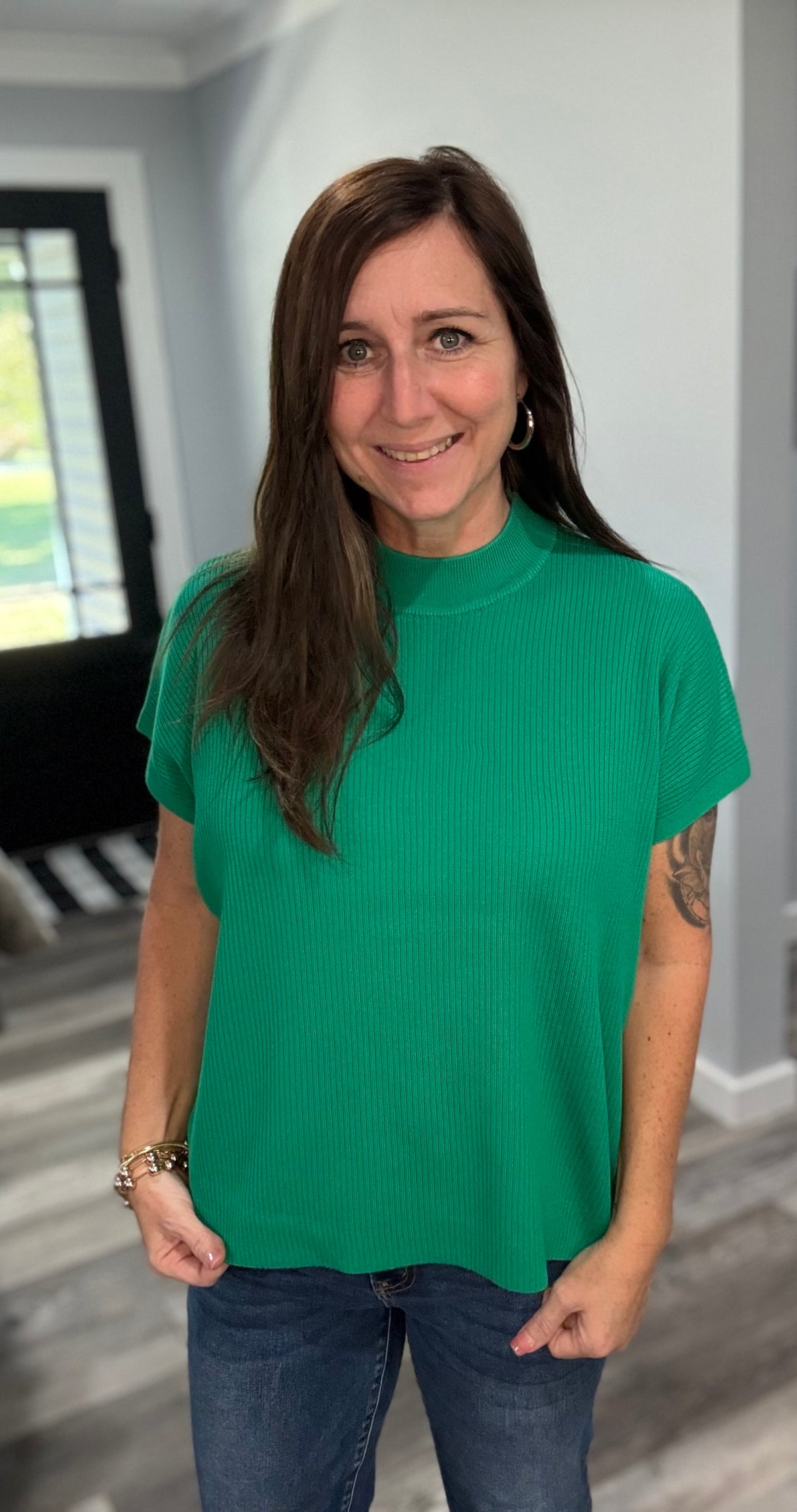 Kelly Green Sweater