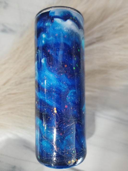 Marbled Blues Tumbler